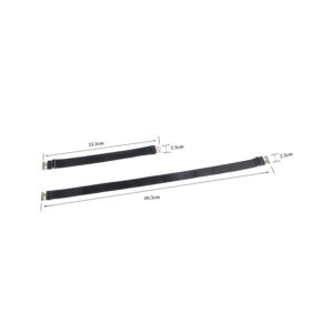 Subblime - 957476 Inele pentru Coapse cu Catarame Ajustabile Negre - imagine 3