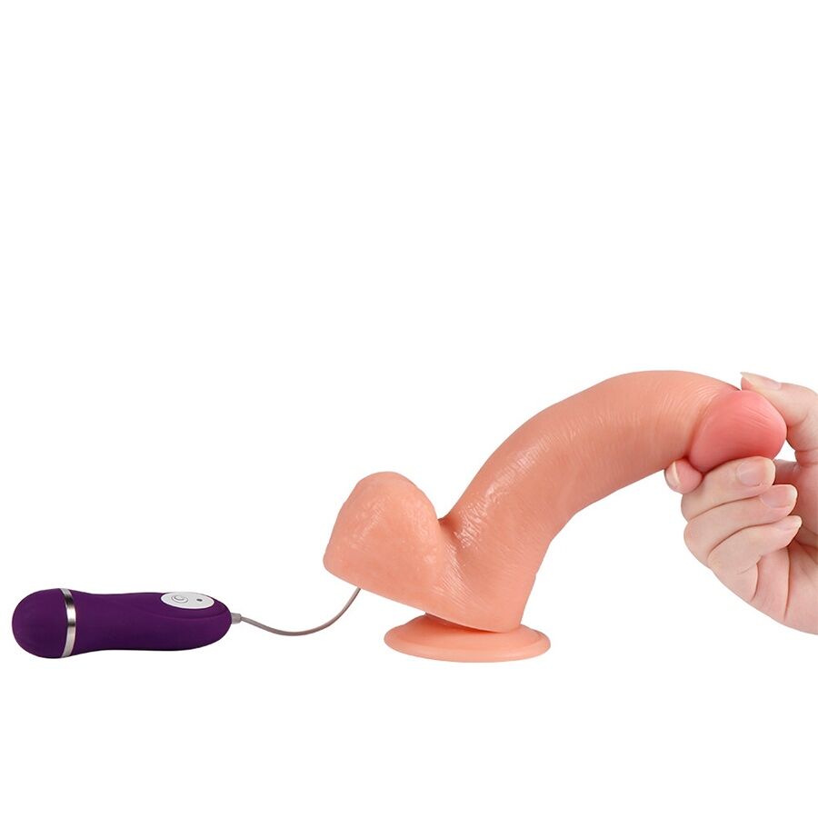 Shequ - Phantom Dildo Vibrant cu Telecomandă 20 cm 4 img 204196 237190201b6629dac6e029f82b698c18 1