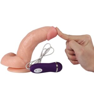 Shequ-Kassadin Vibrator Dildo cu Telecomandă 17.5 cm-Silicon 10 Shequ-Kassadin Vibrator Dildo cu Telecomandă 17.5 cm-Silicon · Vibratoare (imaginea 3)