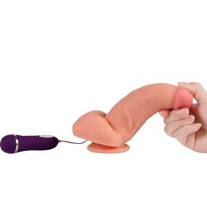 Shequ-Red Eagle Vibrator Dildo cu Telecomandă 17 cm-Silicon 12 Shequ-Red Eagle Vibrator Dildo cu Telecomandă 17 cm-Silicon - imagine 5