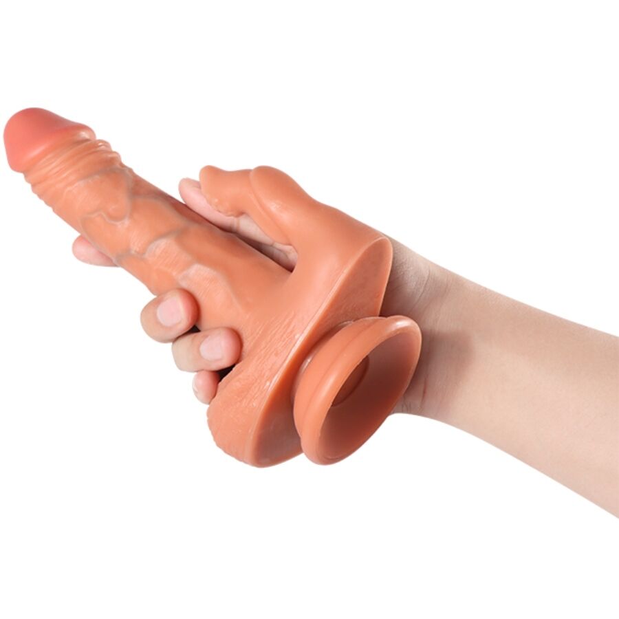 Shequ - Julian Dildo cu Stimulator Clitoral, Vibrații și Telecomandă 16 cm 9 img 204261 8d46ef3f19b92710a0cffee70ccc1339 1