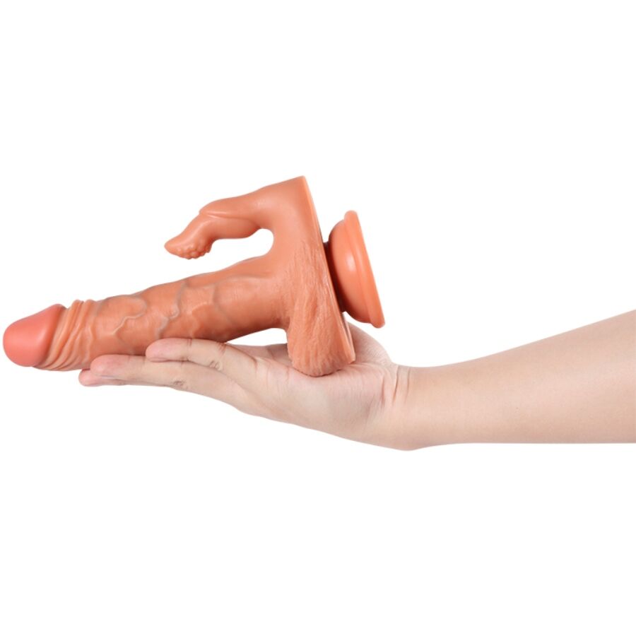 Shequ - Julian Dildo cu Stimulator Clitoral, Vibrații și Telecomandă 16 cm 10 img 204262 775f441e3c73605b3d5dd4af81bd90d8 1