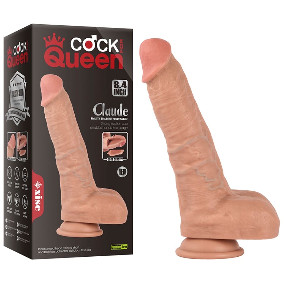 Xise-Claude Dildo Realist Dublă Densitate 16.5 cm-Waterproof 4 Xise-Claude Dildo Realist Dublă Densitate 16.5 cm-Waterproof · Dildo & Stimulatoare (imaginea 4)
