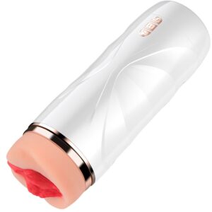 Shequ-Riley Masturbator Vaginal Vibrant cu Sucțiune-Silicon · Masturbatoare (imaginea 3)