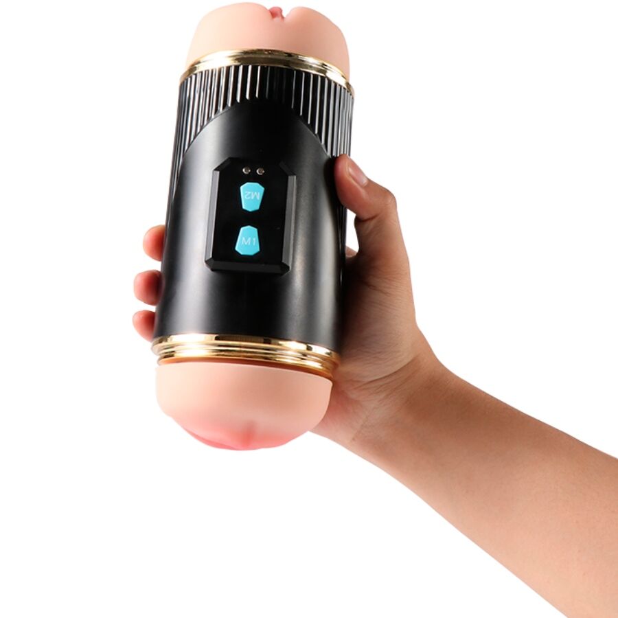 Shequ-Kay Dublu Masturbator cu Gură și Vagin - Vibrație Duală-TPE 4 Shequ-Kay Dublu Masturbator cu Gură și Vagin - Vibrație Duală-TPE · Masturbatoare (imaginea 4)