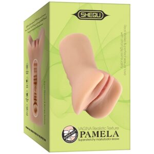 Shequ-Pamela Masturbator Vagin-Silicon, Waterproof, Silentios · Masturbatoare (imaginea 2)