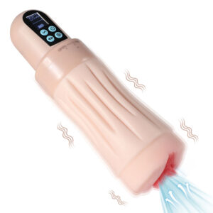 Xise Sucktrocker V3.0 Iii Masturbator Vagin cu Vibrații-TPE, USB 8 Xise Sucktrocker V3.0 Iii Masturbator Vagin cu Vibrații-TPE, USB - imagine 1