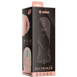 Xise-Sucktrocker V2.0 Masturbator Vagin cu Vibrație-Silicon, USB - imagine 4