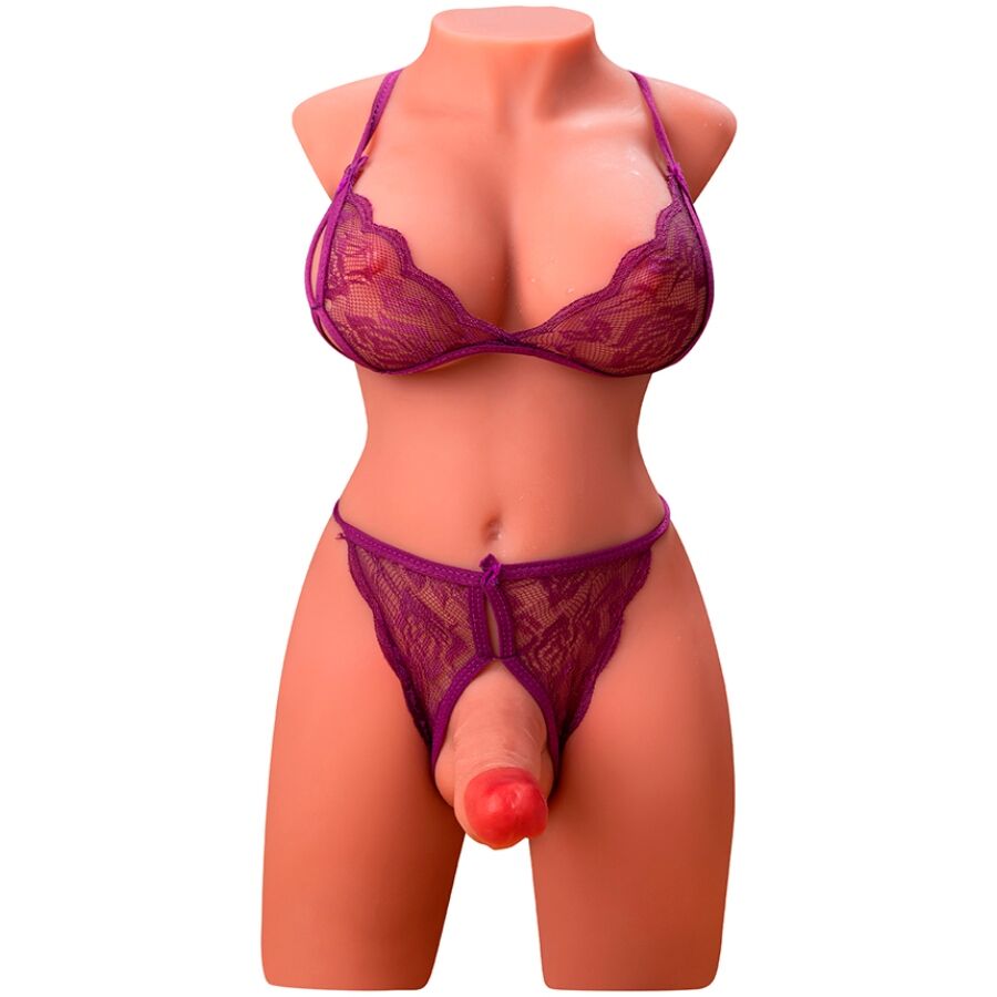 Xise-Miah Lady Boy Tors Feminin cu Dildo, Vibrație și Impingere 4 img 204469 819cae911a1563fae786fa6c458959f5 1