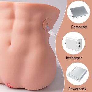 Xise-Lydia Masturbator Vaginal cu Împingeri, 25 cm-TPE, USB 30 Xise-Lydia Masturbator Vaginal cu Împingeri, 25 cm-TPE, USB - imagine 15