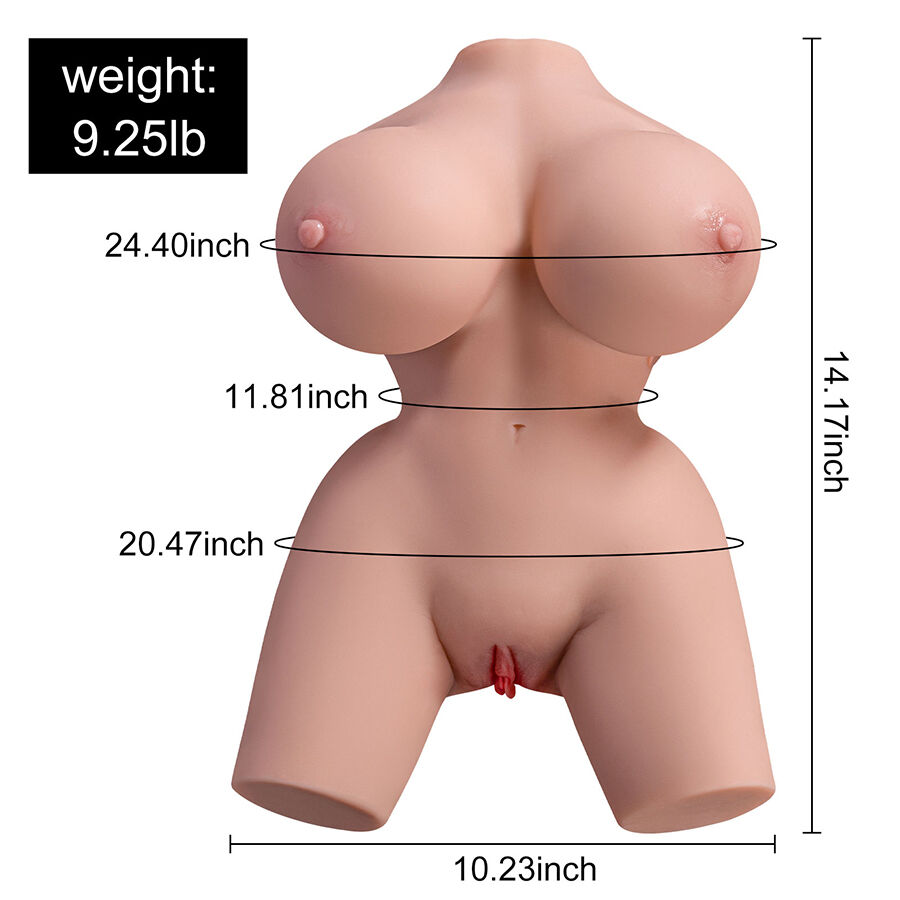 Xise-Frieda Torso Feminin Realist cu Vibrație 36 cm-TPE 6 img 204767 c10116ea6b9ac4d3f8bd2c11ec555429 1