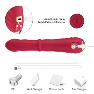 Armony Vibrators-Stimulator Punct a Termo-reglabil Vibrator - imagine 5