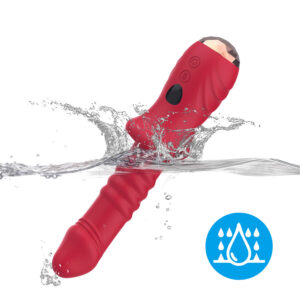 Armony Vibrators-Point a Vibrator Dildo Stimulator Roșu-Silicon - imagine 8