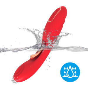 Armony Vibrators-Vibrator cu Limbă Oscilantă Roșu-Silicon, 7 - imagine 5