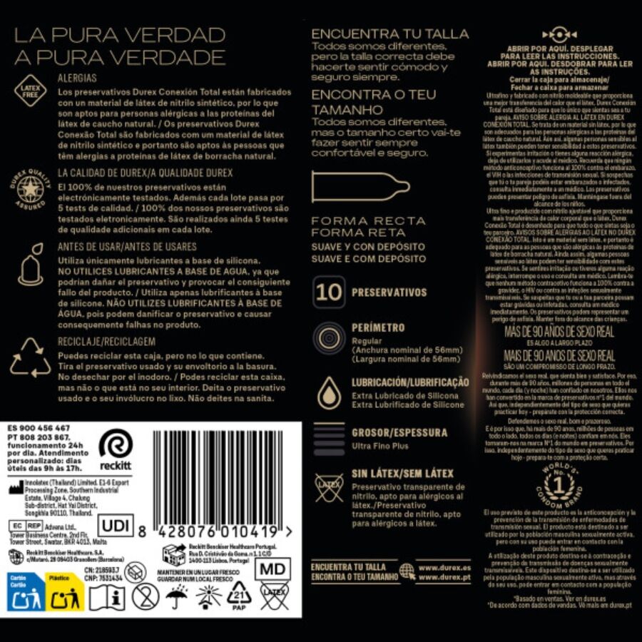 Durex Condoms-Total Connection Ultra Subțire Plus fără Latex 10 4 img 205289 44bb5efb90c3c9c19597b810102b1c87 1
