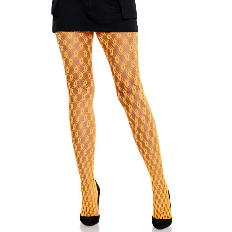 Leg Avenue Hosiery-Dres Plasă cu Ochiuri Portocaliu Neon 1 img 205342 c734f0b7651eeba4c888538b5c6edc8b 1