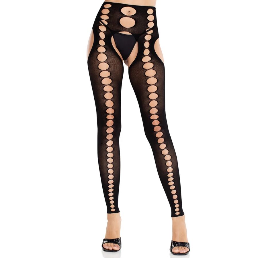 Leg Avenue Hosiery-Ciorapi Opaci fără Cusături fără Bretele Negri 1 img 205346 cd7649ed549390d4d389f8f050b8dd22 1