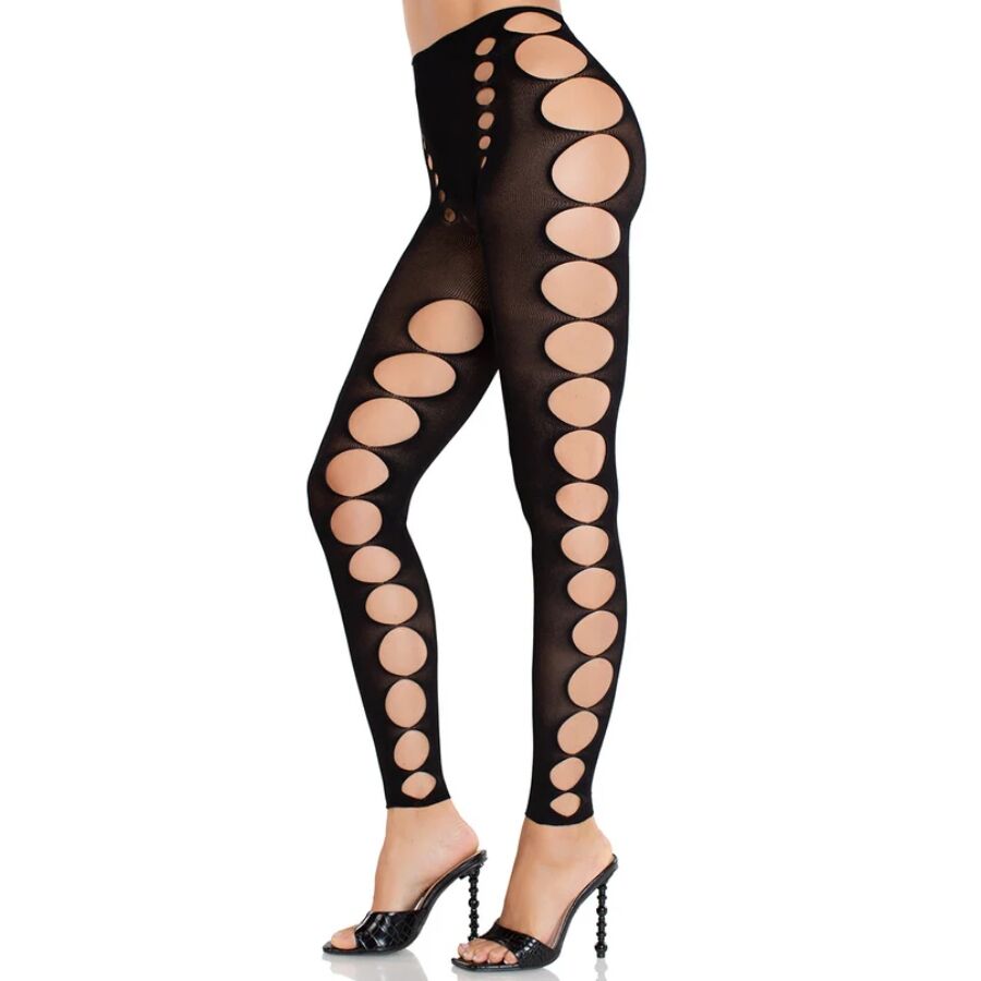 Leg Avenue Hosiery-Ciorapi Opaci fără Cusături fără Bretele Negri 3 img 205347 d69ca893d93b94296c0fb67cc3c430cb 1