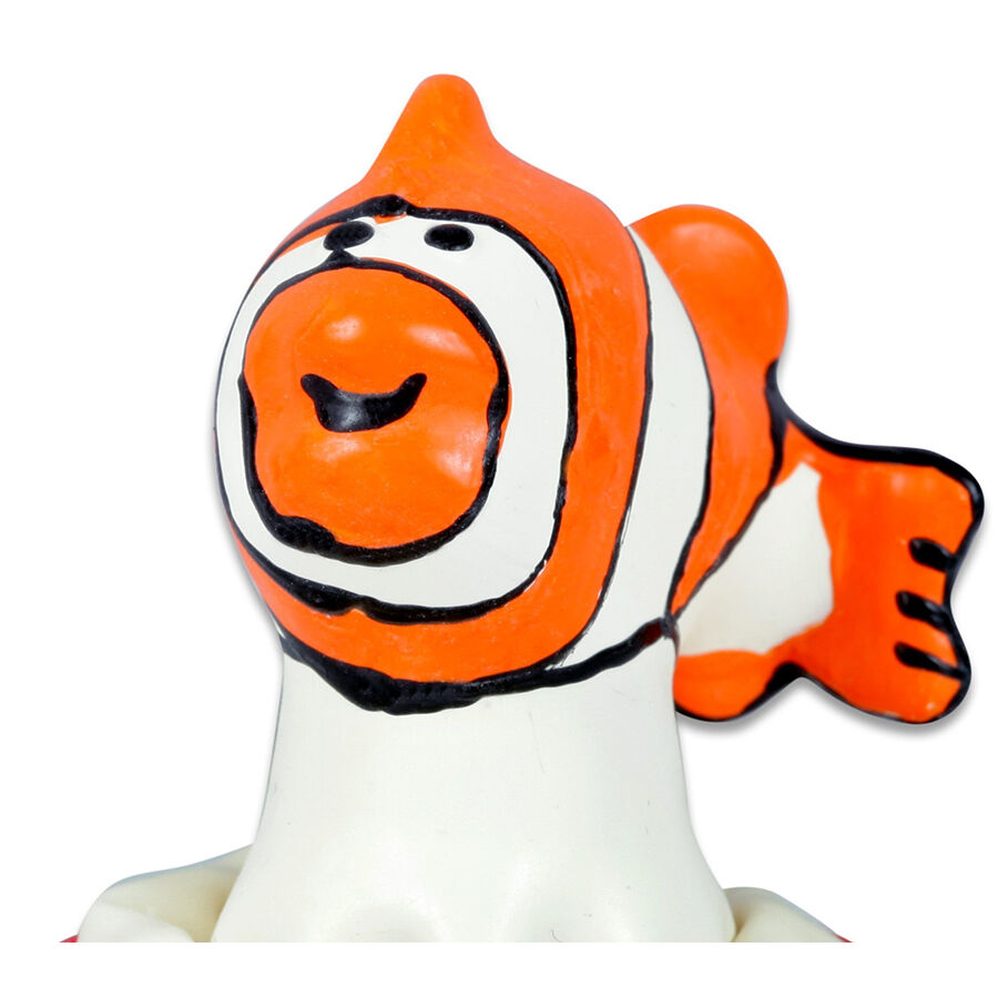Condomerie-Prezervativ Pictat Manual 'fish' Portocaliu-Latex 1 img 205580 9d6f3c56f27297ff74b6a1af724e2b2e 1