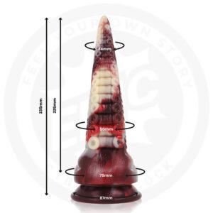 Epic-Dildo Draxis Umbra Abisală-Silicon 12 Epic-Dildo Draxis Umbra Abisală-Silicon - imagine 4