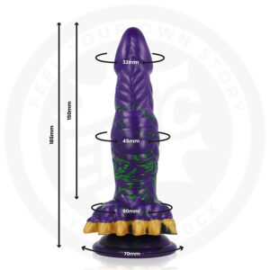 Epic-Dildo Crocotta Mystic Aurora-Silicon 11 Epic-Dildo Crocotta Mystic Aurora-Silicon - imagine 3