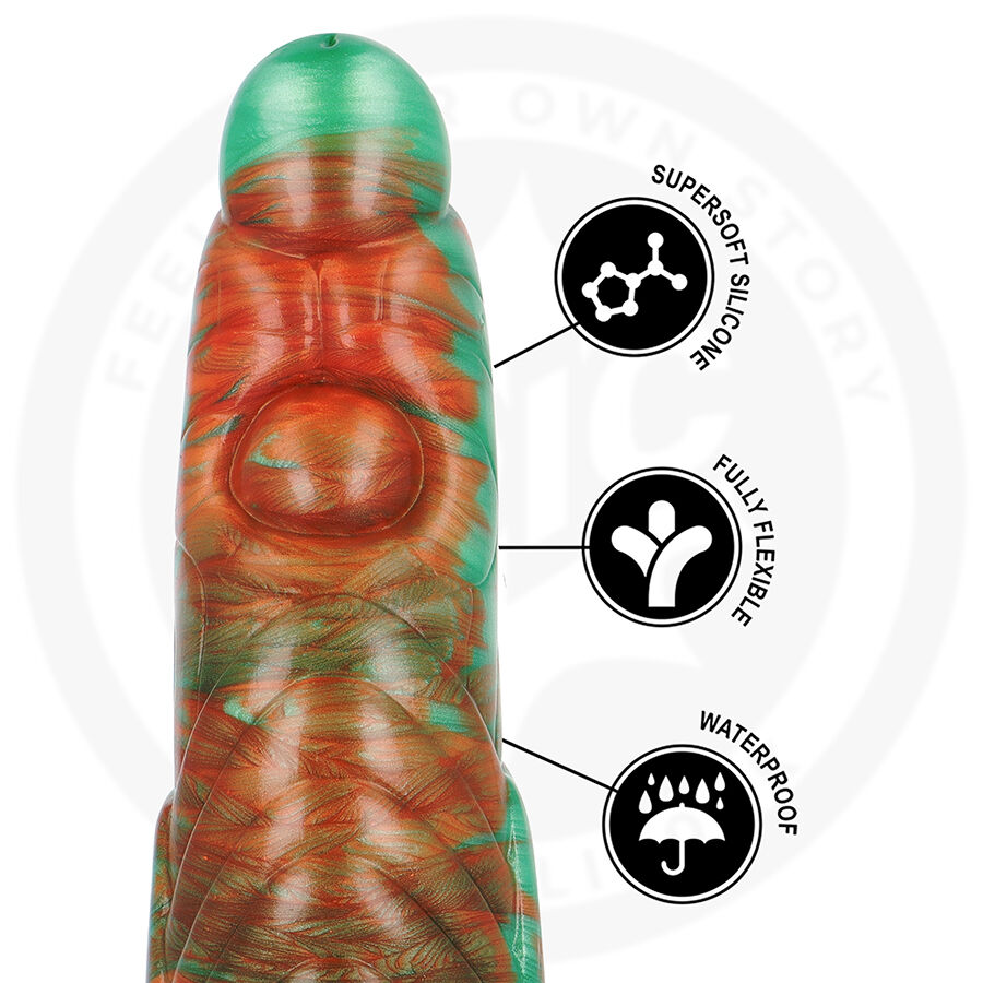 Epic-Dildo Tiryon Green Flash-Silicon 4 img 205996 b72aad946192b69a43d105217420f3d0 1
