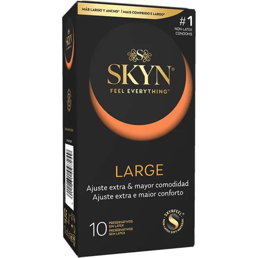 Skyn - Large Extra Adjustment Prezervative King Size, 10 Unități 1 img 206049 58c0eee81728dfd611d66825edd581f9 1