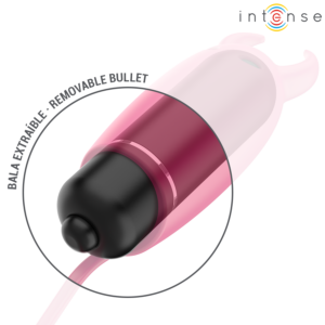 Intense Fun Toys-Scarlet Mini-bullet cu Vibrații Demon Roșu 9.3 cm - imagine 5