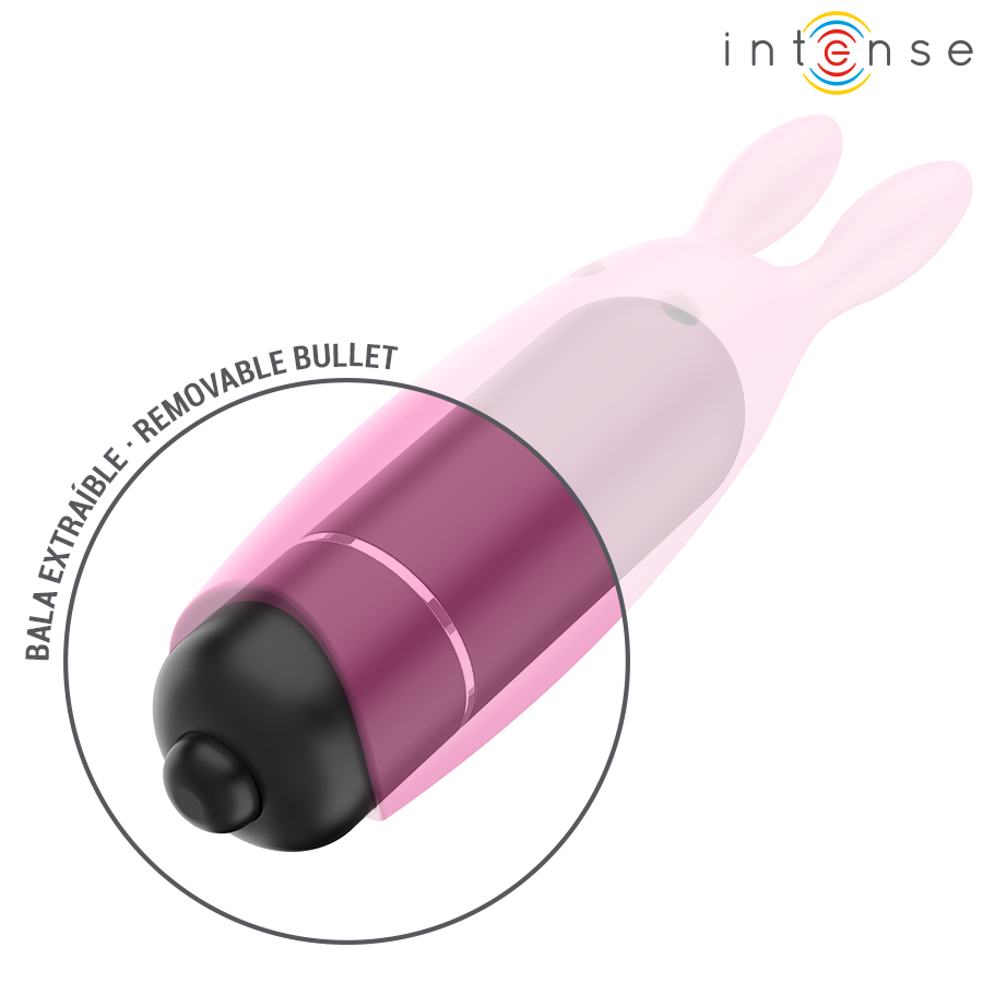 Intense Fun Toys-Hopper Pink Mini Bullet Vibrant 8.3 X 2.4 cm 5 img 206268 6c0d0eafe40b50094de43c7efc7306d5 1