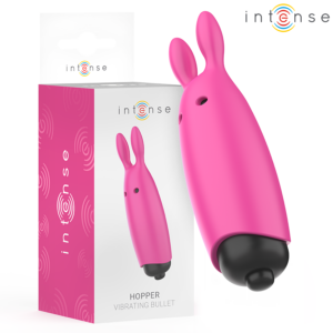 Intense Fun Toys-Hopper Pink Mini Bullet Vibrant 8.3 X 2.4 cm 8 Intense Fun Toys-Hopper Pink Mini Bullet Vibrant 8.3 X 2.4 cm - imagine 1
