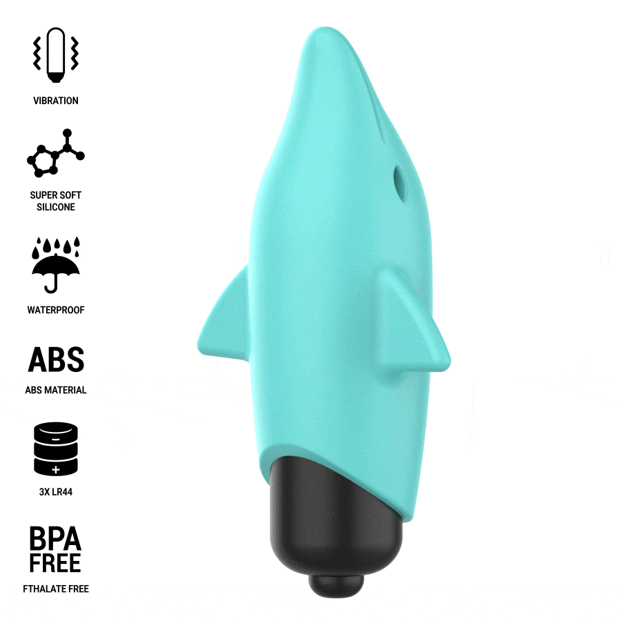 Intense Fun Toys-Echo Bullet Vibrant Dolphin Albastru 8 X 4.7 cm 7 Intense Fun Toys-Echo Bullet Vibrant Dolphin Albastru 8 X 4.7 cm · Vibratoare (imaginea 7)