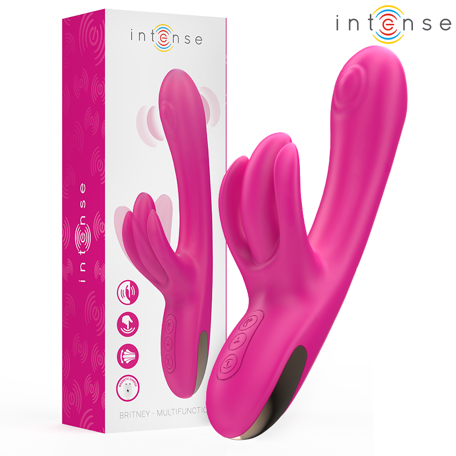 Intense High Tech-Britney Vibrator Rabbit Multifuncțional 23 cm 1 img 206316 642b2c6e7ea0e9a4046dcd5d6b04d54d 1