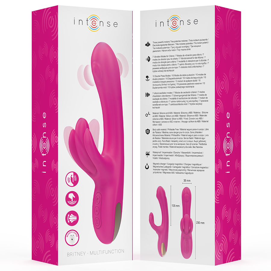 Intense High Tech-Britney Vibrator Rabbit Multifuncțional 23 cm 7 img 206317 b8bc0f5b5374b8b5fcc7e1f841d7db23 1