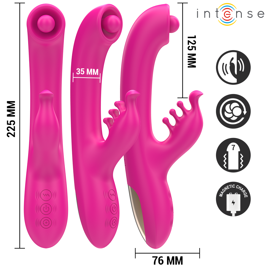 Intense High Tech-Christina Multifuncțional Rabbit Vibrator 22.5 cm 3 img 206329 b8f9043f3da763f8f84e7296442a3819 1