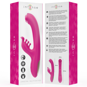 Intense High Tech-Christina Multifuncțional Rabbit Vibrator 22.5 cm 16 Intense High Tech-Christina Multifuncțional Rabbit Vibrator 22.5 cm - imagine 8