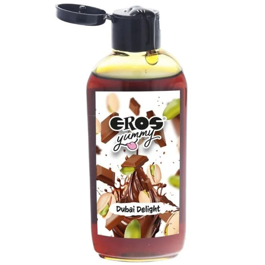 Eros-Yummy Dubai Delight Lubrifiant cu Fistic și Ciocolată 100 ml 1 img 206363 82e4759db73c38ae2d733592e4c29449 1