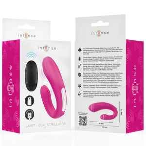Intense Remote Control-Janet Stimulator Dual în Formă de U 15 Intense Remote Control-Janet Stimulator Dual în Formă de U - imagine 7