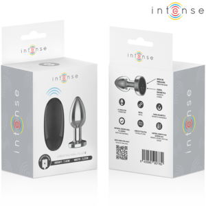 Intense Anal Toys-Anal Plug 10 Vibrații Metal cu Telecomandă · Jucarii Anale (imaginea 7)