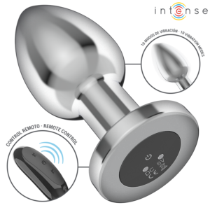 Intense Anal Toys-Anal Plug Metalic 10 Vibrații cu Telecomandă 11 Intense Anal Toys-Anal Plug Metalic 10 Vibrații cu Telecomandă · Jucarii Anale (imaginea 3)