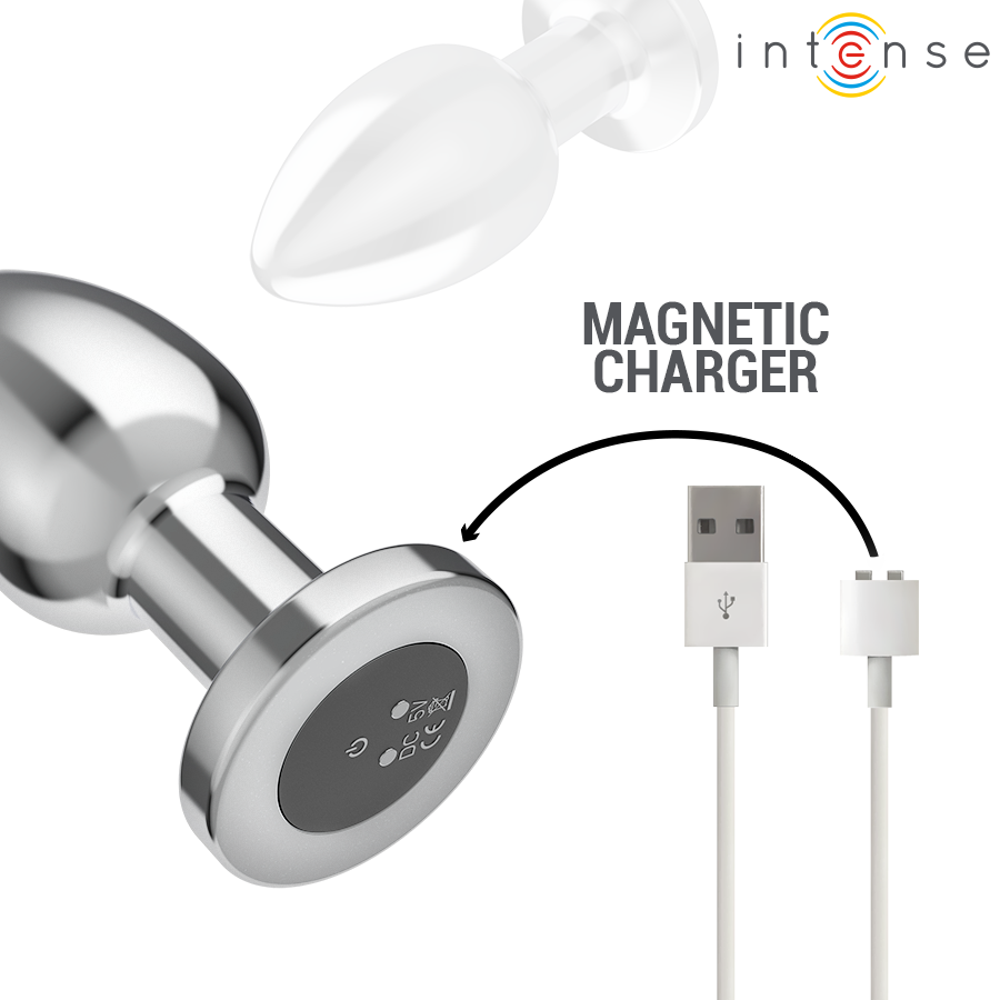 Intense Anal Toys-Anal Plug Metalic 10 Vibrații cu Telecomandă 6 Intense Anal Toys-Anal Plug Metalic 10 Vibrații cu Telecomandă · Jucarii Anale (imaginea 6)