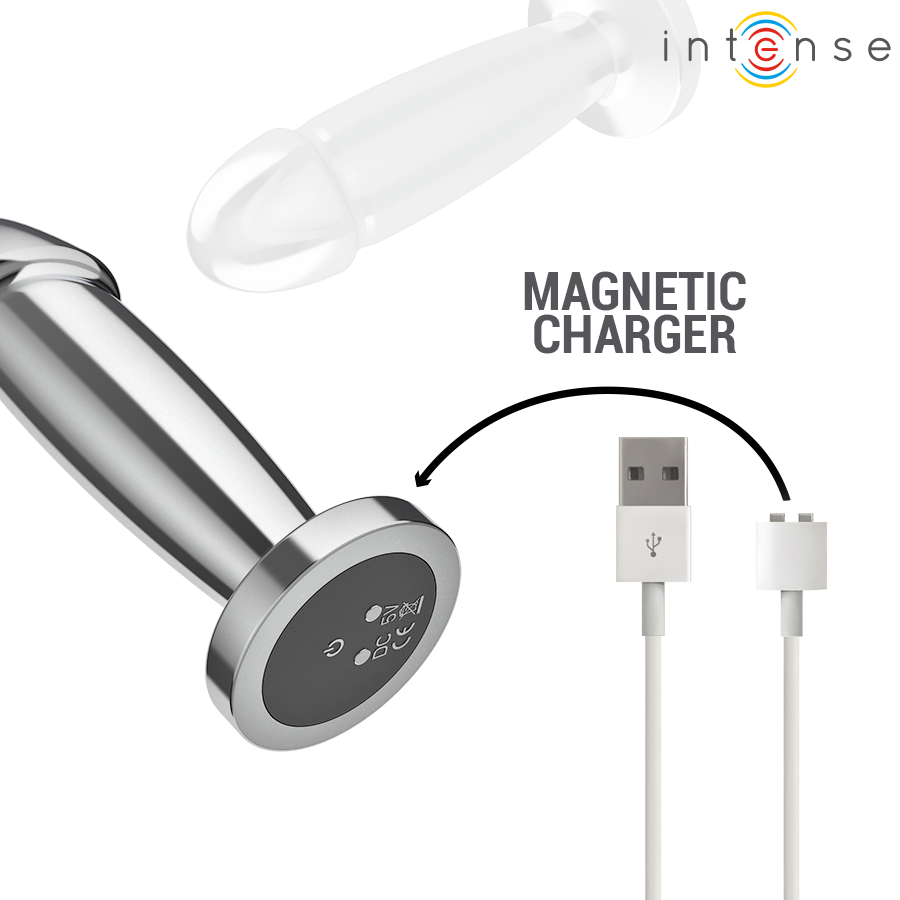 Intense Anal Toys-Plug Anal Metalic 10 Vibrații cu Telecomandă 2 img 206428 fc53278c43d6d767dcb1a0ec6d48674f 1