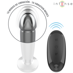 Intense Anal Toys-Plug Anal Metalic 10 Vibrații cu Telecomandă 13 Intense Anal Toys-Plug Anal Metalic 10 Vibrații cu Telecomandă - imagine 5