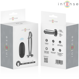 Intense Anal Toys-Plug Anal Metalic cu 10 Vibrații - imagine 7