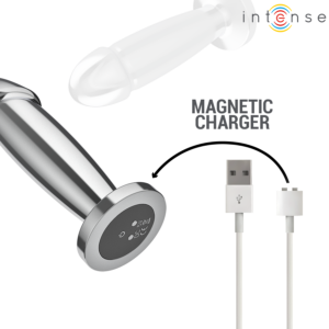 Intense Anal Toys-Plug Anal Metalic cu 10 Vibrații - imagine 6