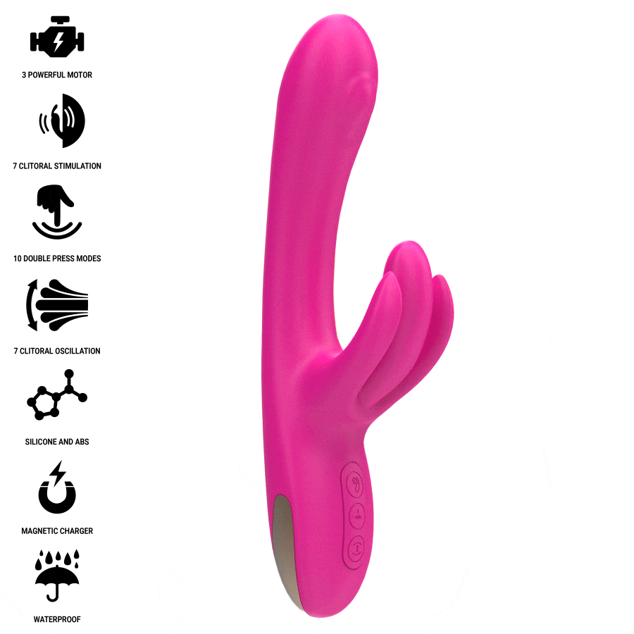 Intense High Tech-Britney Vibrator Rabbit Multifuncțional 23 cm 8 img 206448 df9c1c49528736f267f87b96992a6fd6 1