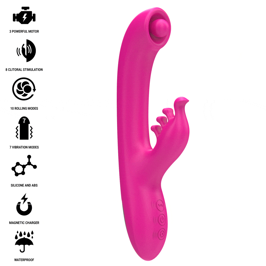 Intense High Tech-Christina Multifuncțional Rabbit Vibrator 22.5 cm 2 img 206487 bd658c4d71e9197edca361b30d653237 1