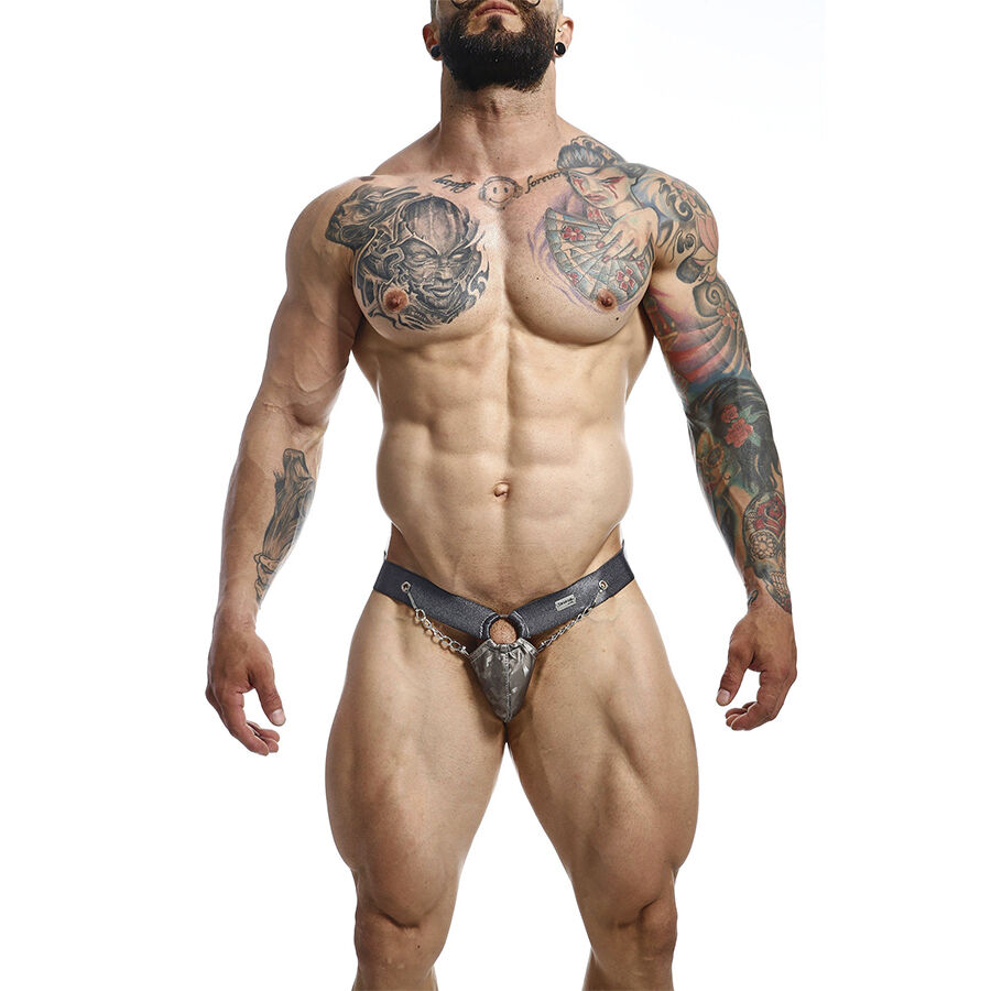Mob-Dngeon Snap Jockstrap Gri One Size-Metal 1 img 206594 28bffa04b646bfd67c61cbb7c3e3ea15 1