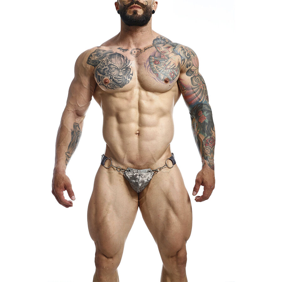 Mob-Dngeon Snap Jockstrap Gri One Size-Piele Ecologica 1 img 206601 4f57d6199cea5c1d7bdfe8b044712852 1