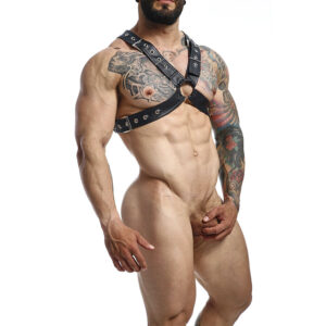 Mob-Dngeon Black Chain Harness One Size X-Metal 11 Mob-Dngeon Black Chain Harness One Size X-Metal - imagine 5
