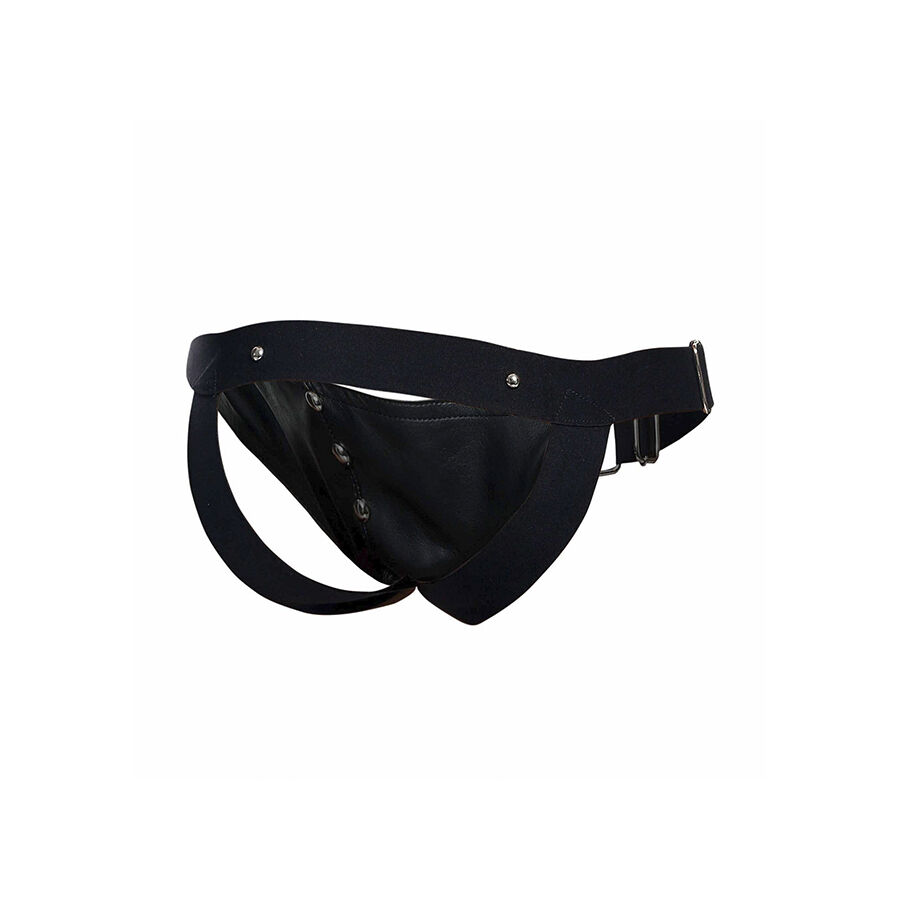 Mob-Dngeon Jockstrap cu Inel pentru Penis One Size-Piele Ecologica 2 img 206647 10066a916bba6515474dcd8ea2a21104 1